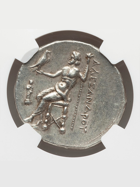 80％以上節約 アンティークコイン コイン 金貨 銀貨 送料無料 Alexander III The Great 336-323 BC  Lifetime AR Drachm NGC F12 Story Vault